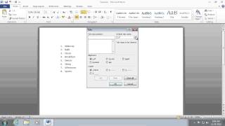 How to set Tabs in Word [upl. by Tay276]