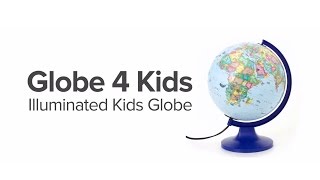 Globe 4 Kids Illuminated Kids Globe [upl. by Mailand602]