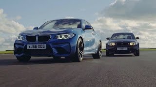 BMW M2 vs BMW 1M Coupe  Chris Harris Drives  Top Gear [upl. by Ikciv757]