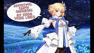 【FGO】Archetype Earth Arcuied My Room Voice Lines ENG [upl. by Waddell]