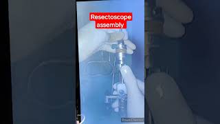 hysteroscopyresectoscoperesectoscope assembly septum cuttinglaparoscopicsurgeon gynecologist [upl. by Ottavia]