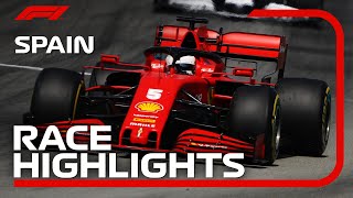 2020 Spanish Grand Prix Race Highlights [upl. by Uah]