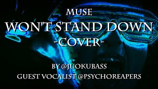 WONT STAND DOWN  MUSE FULL COVER [upl. by Lanae]