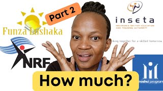 Bursaries 2024 2025  Fundza Lushaka  ISSF bursary  NRF bursary allowances I Part 2 [upl. by Volnak]