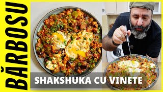 SHAKSHUKA CU VINETE  RETETA TURCEASCA CU VINETE [upl. by Lebanna]