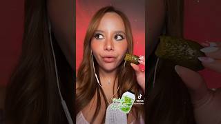 Pickle 🥒 ASMR asmr tinglyfeeling asmrvideos eating tinglesensation asmryoutube relax [upl. by Alcinia74]