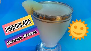 Pina Colada Recipe  Summer Special Drink [upl. by Corrie]