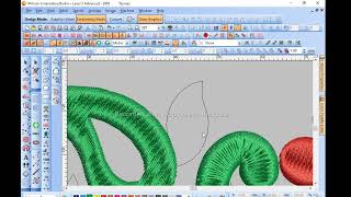 How to use vector images for Embroidery Designs in Wilcom E2  Class2 [upl. by Eadwine534]