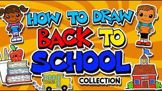 BackToSchool Art Lessons  Art For Kids Hub Collection [upl. by Creedon527]