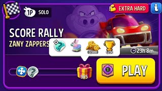 Extra hard zany zappers solo challenge985 points score rally solo challengematch masters [upl. by Barker]