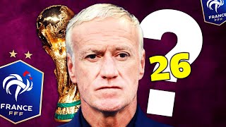 LA LISTE DES 26 SURPRISE DE LÉQUIPE DE FRANCE POUR LA COUPE DU MONDE 2022  LHEURE DE DESCHAMPS [upl. by Umont]