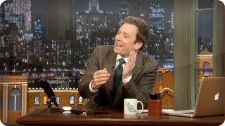 Late Night Instagram BadGift Late Night with Jimmy Fallon [upl. by Alhahs47]