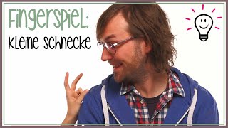 Kleine Schnecke  Fingerspiele mit herrH [upl. by Gussy]