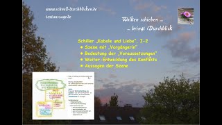 Schiller quotKabale und Liebequot I2 Wie eine Dramenszene ihre VorgängerSzene weiterentwickelt [upl. by Vanny]