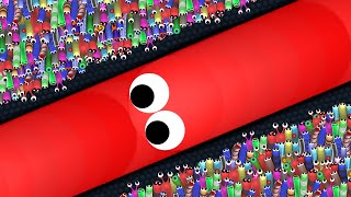 Slitherio AI 160000 Score Epic Slitherio Gameplay [upl. by Duffie]