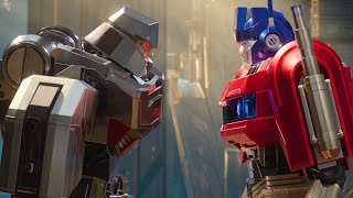 New Optimus Prime and Megatron Trailer Breakdown Transformers One 2024 [upl. by Osterhus]