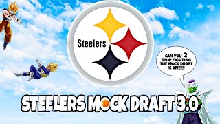 I Drafted A Defensive Back 1st Steelers Mock Draft 30 [upl. by Thaddaus361]