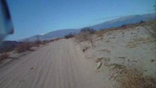 A RIDE THROUGH OCOTILLO WELLS ON A WR426F [upl. by Lucy]