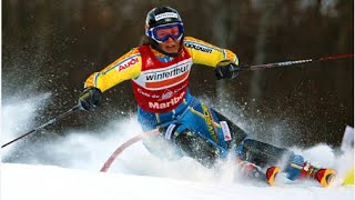 Anja Pärson wins slalom Maribor 2002 [upl. by Meadow]