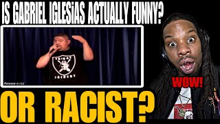 RACIST OR FUNNY FIRST TIME REACTING TO GABRIEL IGLESIAS quotRACIST GIFT BASKETquot [upl. by Ellatnahc740]