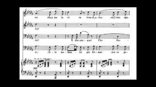 Donizetti  Lucia di Lammermoor  Sestetto quotChi mi frena in tal momentoquot vocal score [upl. by Noiroc]