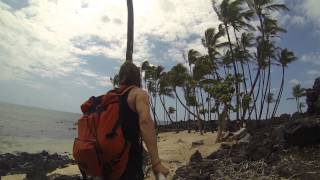 Big Island Hawaii Turtle Beach 69 Makalawena [upl. by Airdnal]