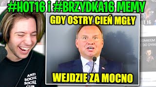 NAJLEPSZE MEMY Z HOT16CHALLENGE2 i BRZYDKA16CHALLENGE ❗️ XD OSTRY CIEŃ MGŁY vs YOSHI [upl. by Dnomzed950]