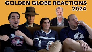 2024 Golden Globes Winners  REACTIONS [upl. by Einnus]