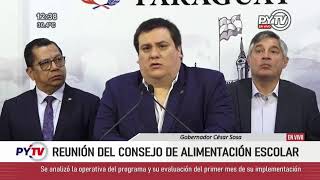 EN VIVO  El CONAE se reunió con el presidente Santiago Peña [upl. by Phene466]