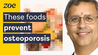 What to eat to avoid osteoporosis  Prof Cyrus Cooper amp Tim Spector [upl. by Lael784]