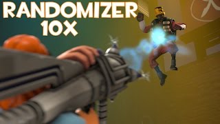 TF2 Mangler Mayhem 10x Randomizer [upl. by Joella446]