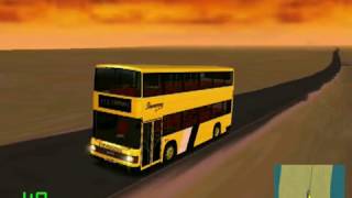 mm2 遊車河 127 DAF DB250 Optare spectra in anarchy road city [upl. by Ahsinrev]