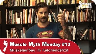 Muskel Mythos 13  quotMuskelaufbau ist im Kaloriendefizit nicht möglichquot [upl. by Leak]