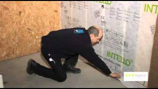 Sealing pro clima INTELLO PLUS to Floormov [upl. by Post]