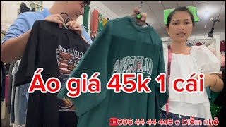 Áo thun nam cotton giá 45k 1 cái [upl. by Sewel]