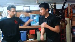 CHOY LEE FUT COMBAT DRILL [upl. by Pallas]