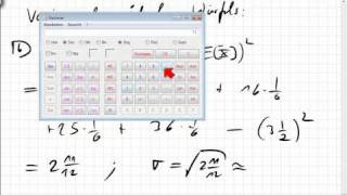 2802 Varianz Standardabweichung berechnen [upl. by Tnilk]
