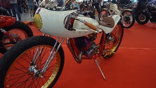 Full Modifikasi Suzuki TS 125 Custom Classic 2 Stroke Cafe Racer Fairing [upl. by Petunia]