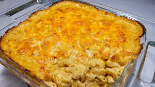 Excellent Baked Mac amp Cheese recipe No eggs No Roux [upl. by Gazo566]