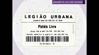 Legião Urbana · Há tempos ao vivo [upl. by Yellac]