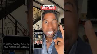 Person pays parking ticket with 7500 pennies Must they accept Attorney Ugo Lord reacts shorts [upl. by Revkah]