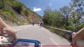 Alpe dHuez 2015 full climb [upl. by Bradleigh123]