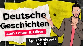 88 Deutsch für Dich  Deutsch lernen mit kurzen Geschichten Sprachniveau A2B1 [upl. by Crystie]