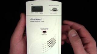 First Alert Carbon Monoxide Alarm Review [upl. by Ileek]