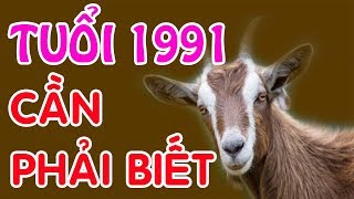 Giải Mã Những Sự Thật Thú Vị Về Tuổi TÂN MÙI 1991 [upl. by Sontich]