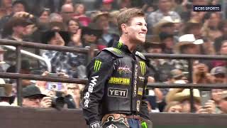 Jess Lockwood rides All Shook Up for 8825 points PBR [upl. by Akemahs919]