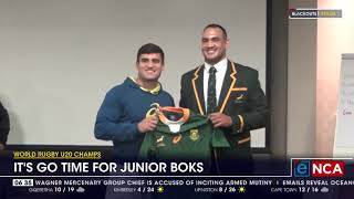 World Rugby U20 Champs  Go time for Junior Boks [upl. by Avis]