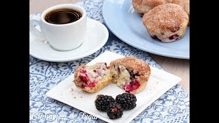 Blackberry Breakfast Muffins [upl. by Eillom58]