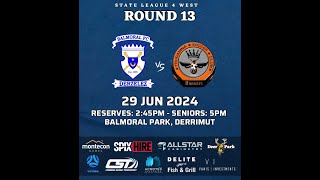 2024MSL4WRound 13 Balmoral FC vs Truganina Hornets SC Live from 5pm [upl. by Nai991]