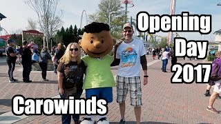 CAROWINDS Opening Day New County Fair Rides [upl. by Deadman]